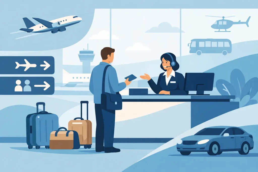 What Is Airport Transfer Desk?