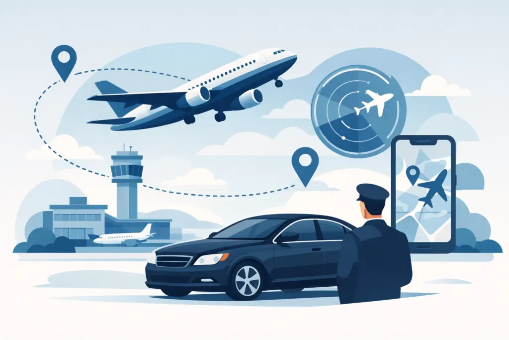 Flight Tracking for Car Service Guide for Airport Rides