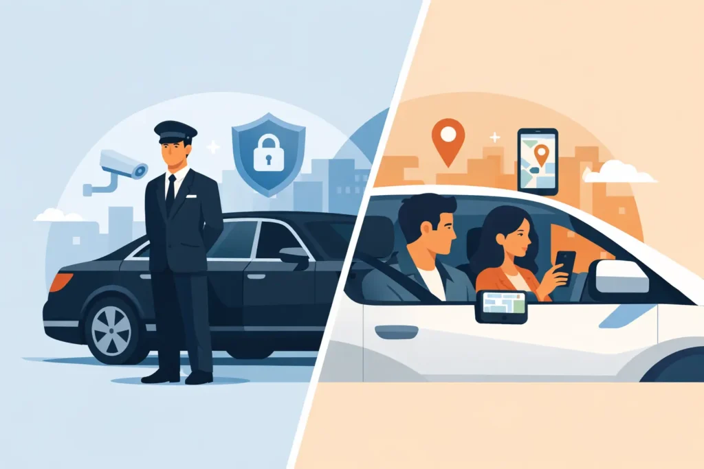 Chauffeur Versus Rideshare Safety Compared
