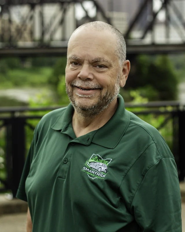 Steve French, owner and driver of Smart Ride Central Ohio